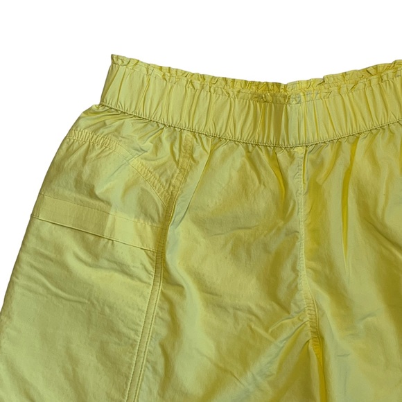 Free People Women’s Sz S NWT Yellow Shorts In The Wild Lightweight Pull On - Picture 4 of 11